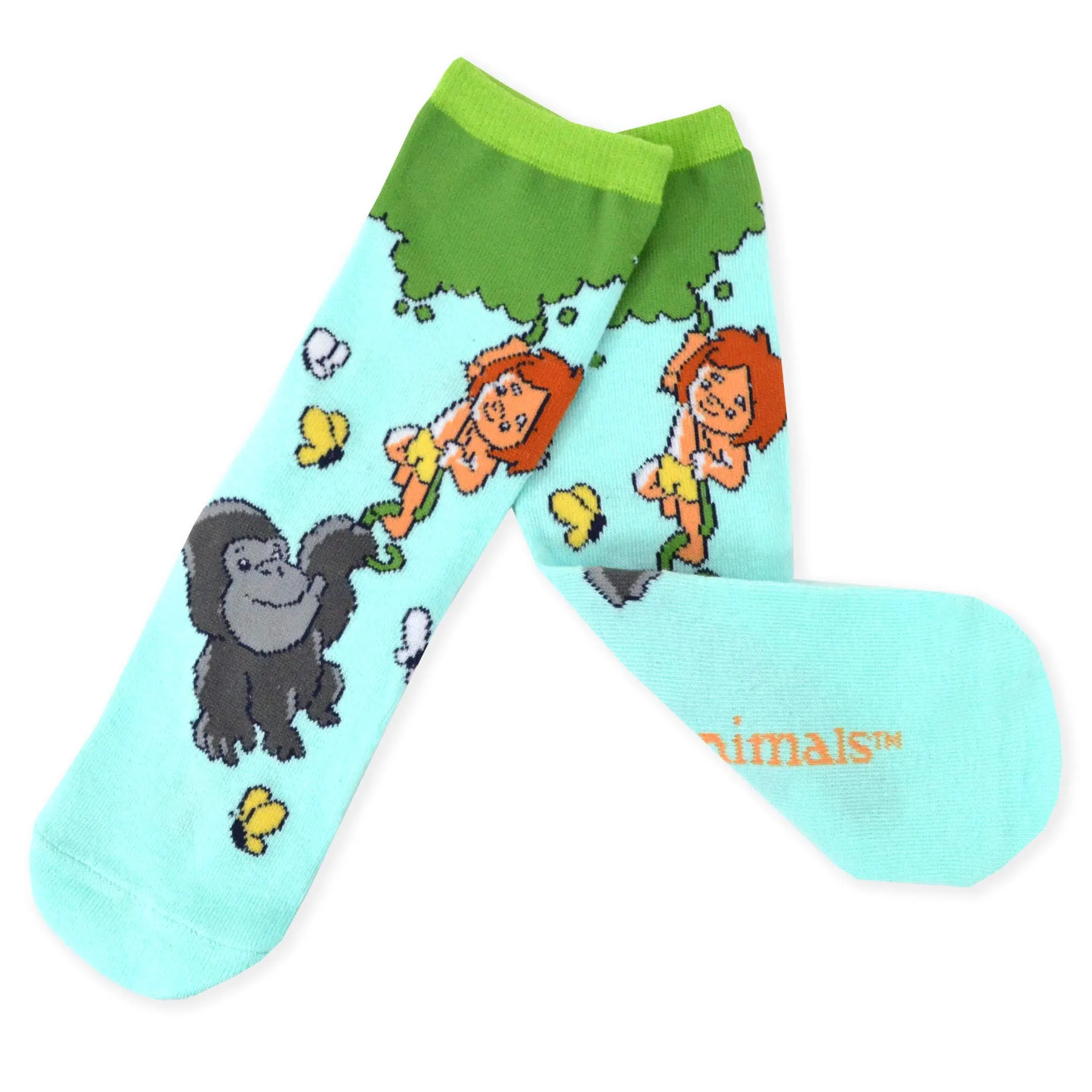 3 Pair Animal Adventure Crew Socks