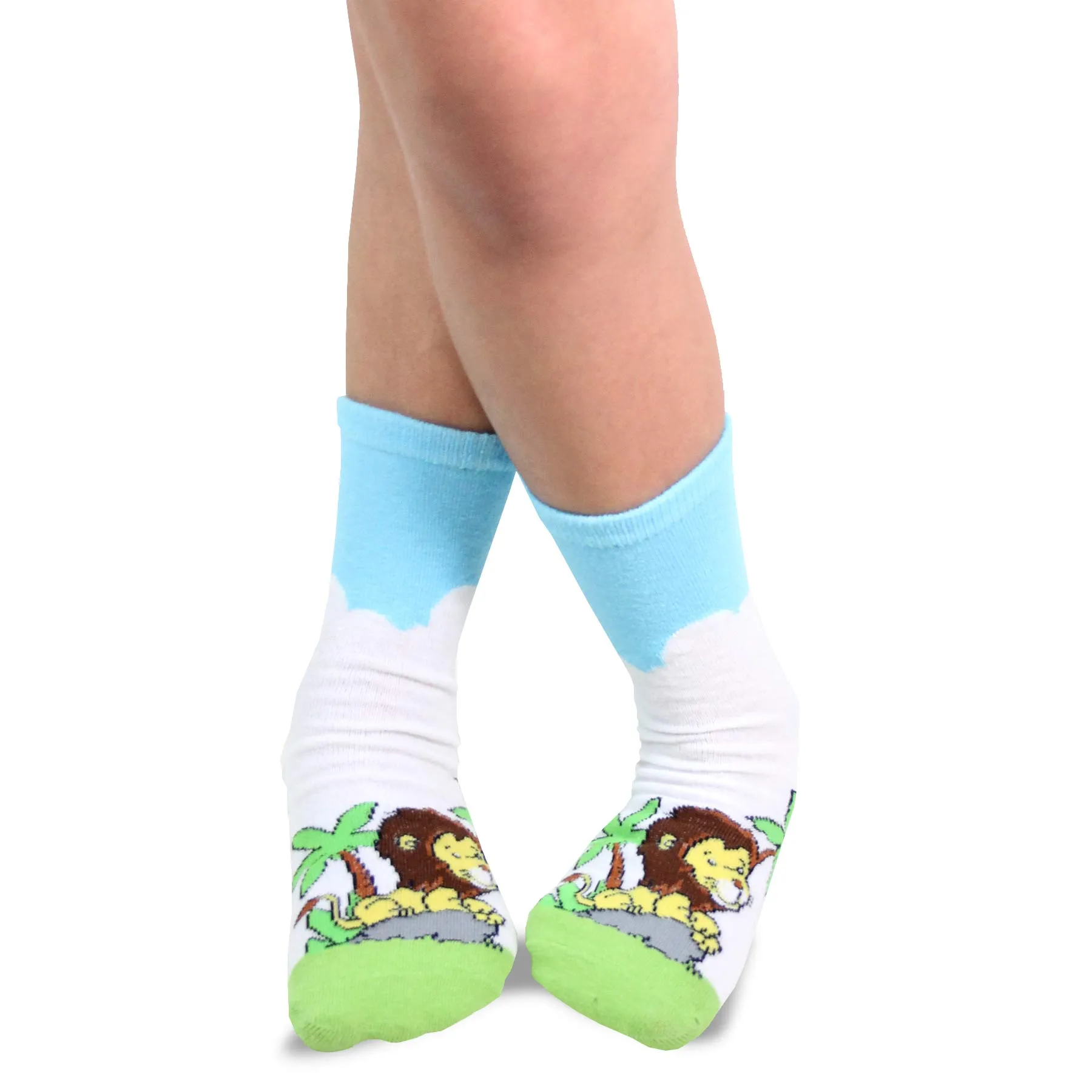 3 Pair Animal Adventure Crew Socks