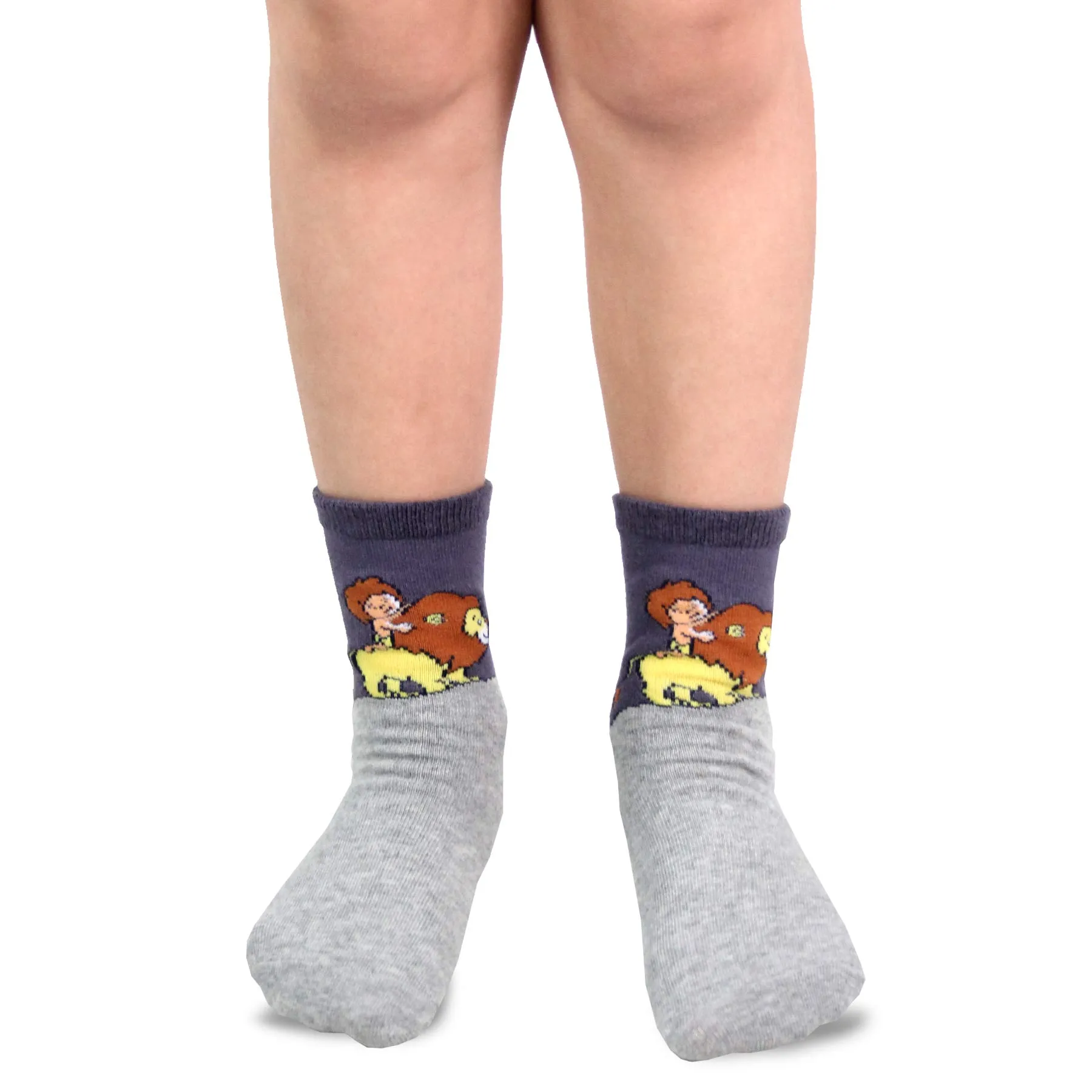3 Pair Animal Adventure Crew Socks