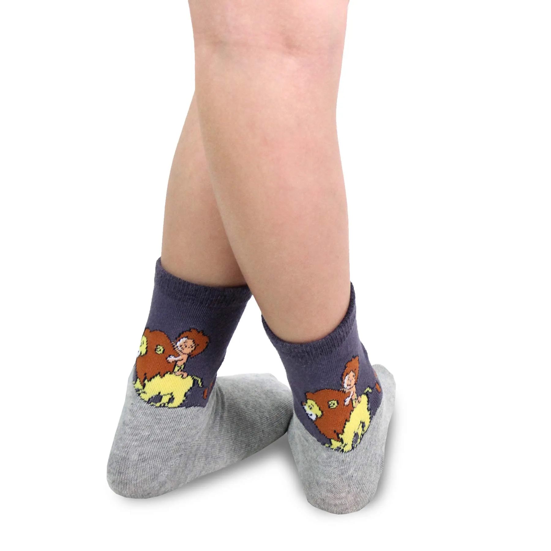3 Pair Animal Adventure Crew Socks