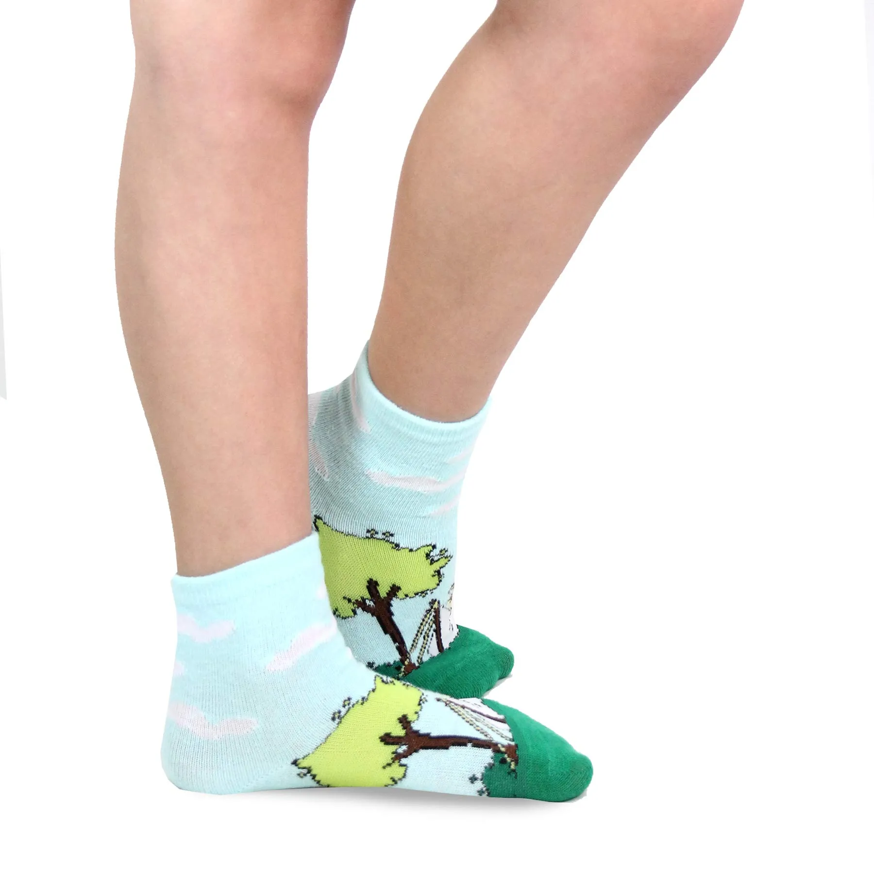3 Pair Animal Adventure Crew Socks