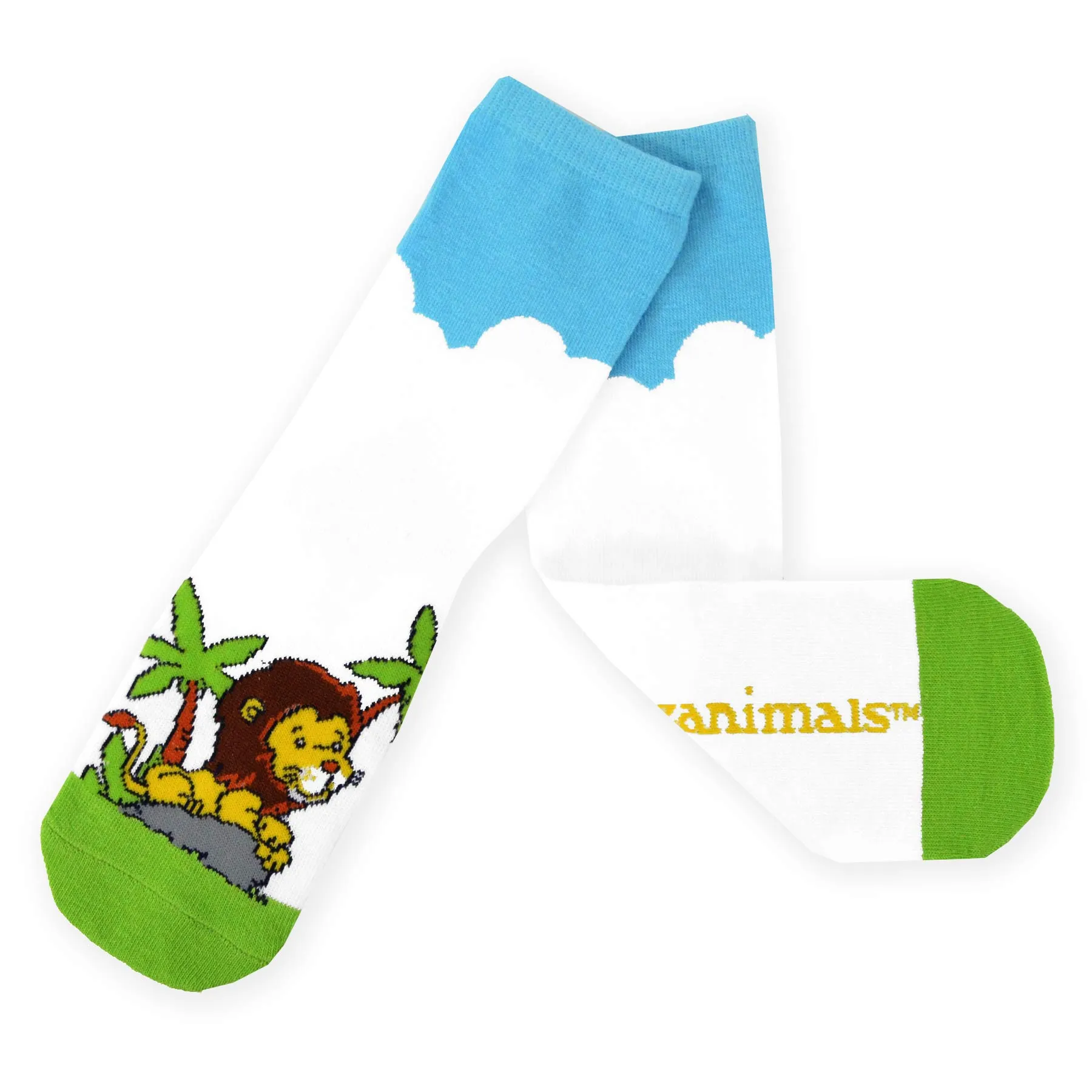 3 Pair Animal Adventure Crew Socks