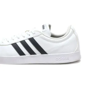 Adidas Vl Court 2.0 Low-Top Sneakers Leather White Colour For Men