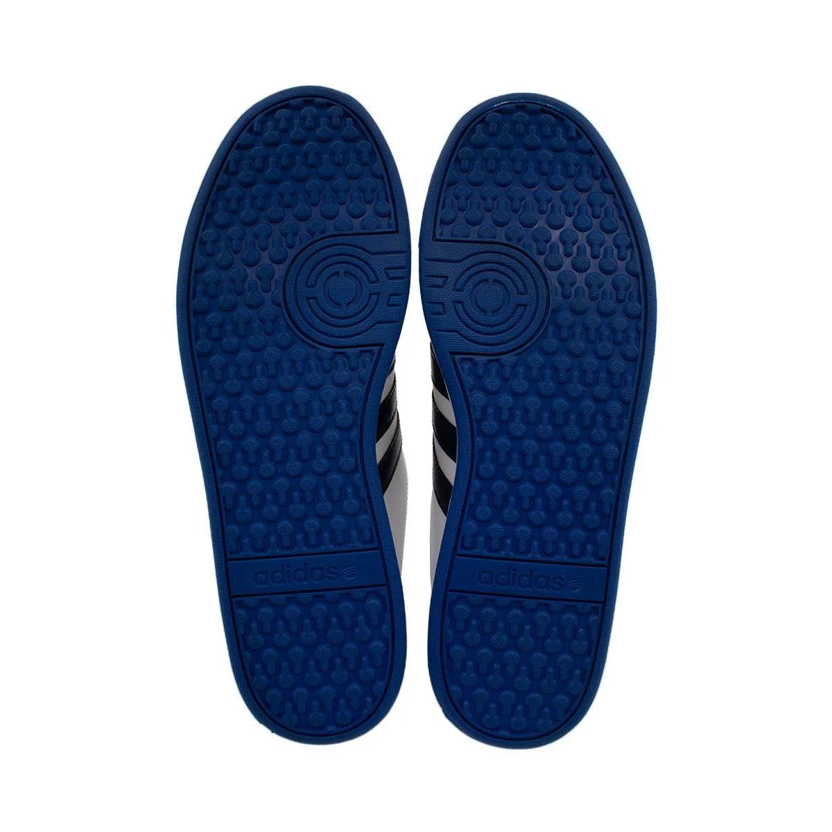 Adidas Vl Court Base Low-Top Sneakers Leather White Colour For Men