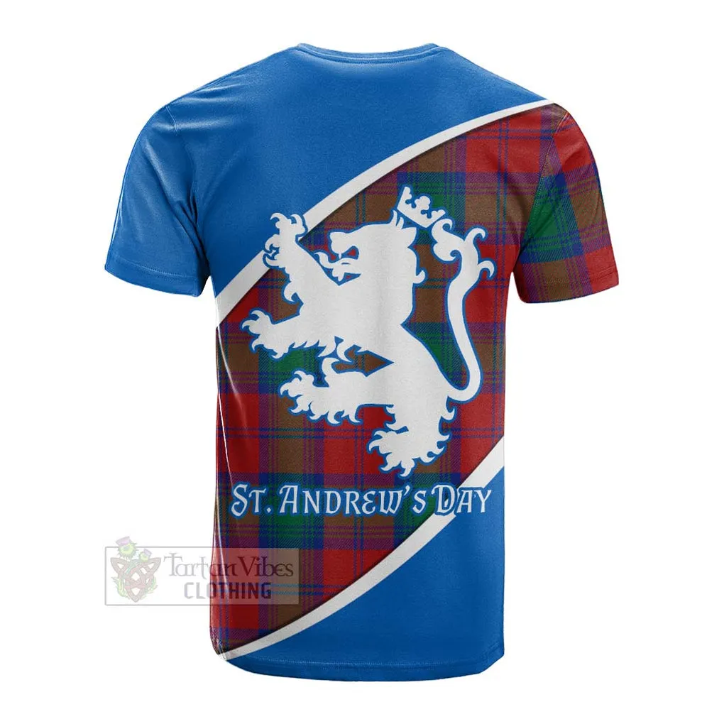 Byres (Byses) Family Crest Tartan Cotton T-shirt Celebrate Saint Andrew's Day in Style