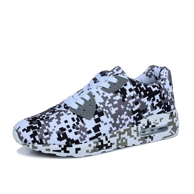 Camouflage Star Style Canvas Casual Shoes