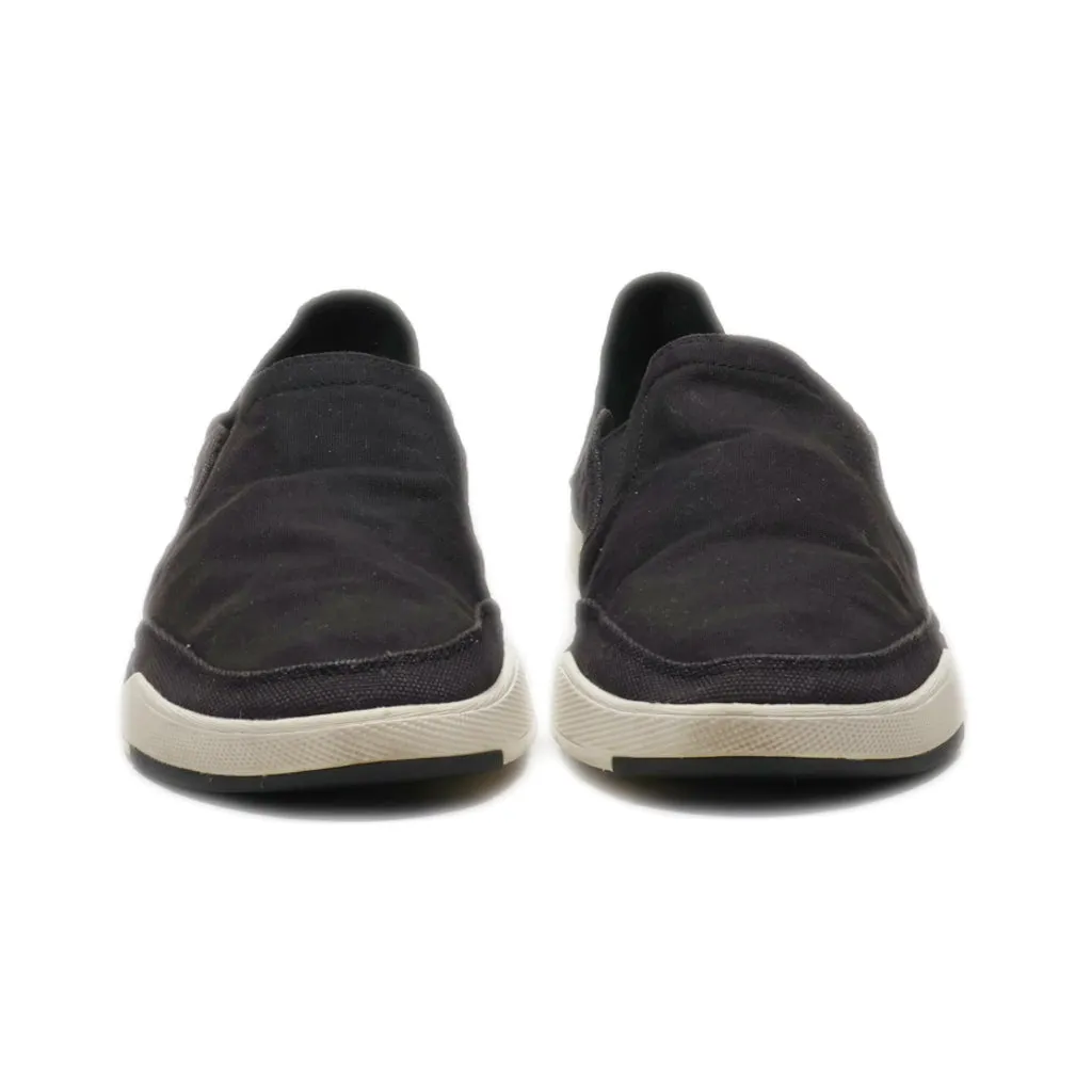 Clarks Casual Slip Ons Synthetic Black Colour For Men