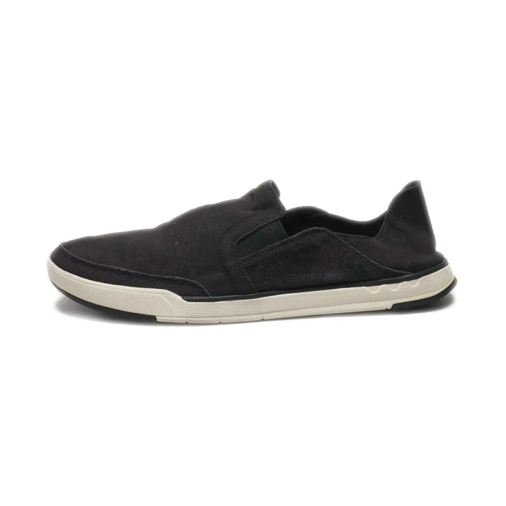 Clarks Casual Slip Ons Synthetic Black Colour For Men