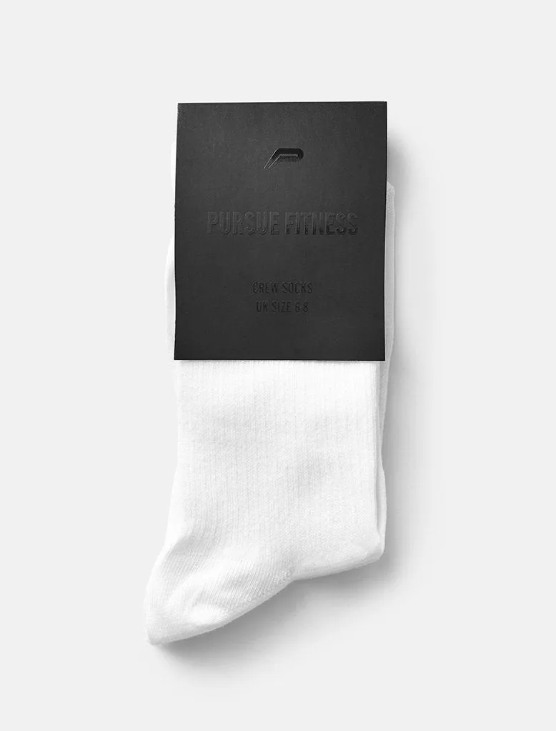Crew Socks - White (Unisex)