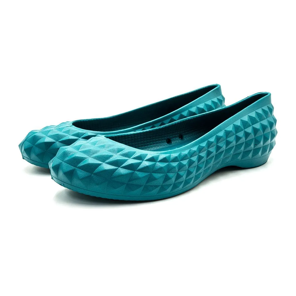 Crocs Ballerinas Rubber Blue Colour For Women