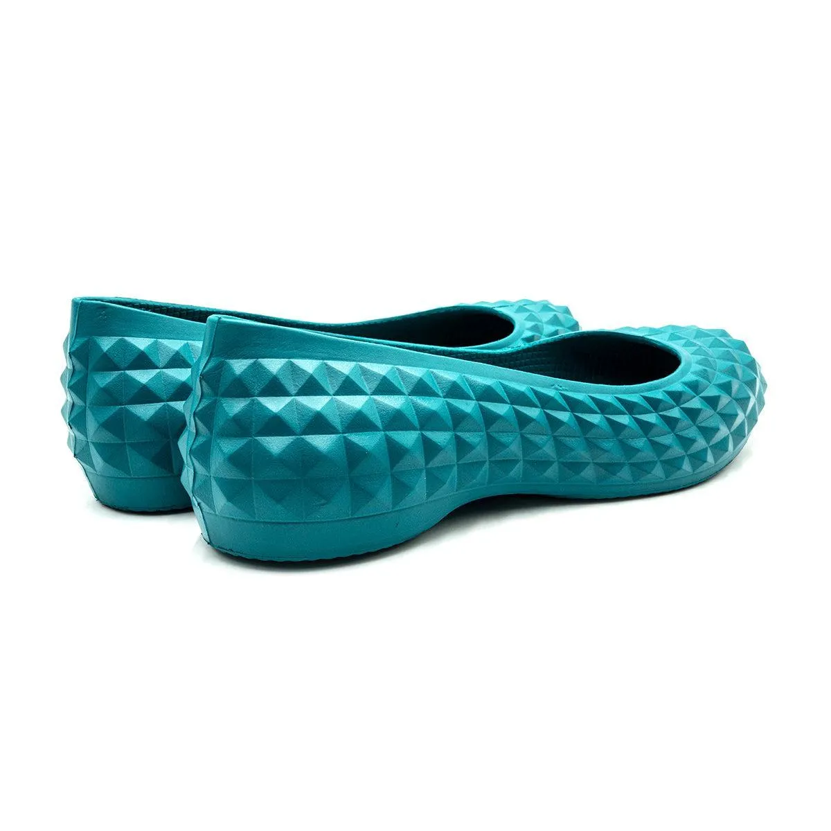 Crocs Ballerinas Rubber Blue Colour For Women