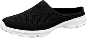 CsgrFagr Women Breathable Lace Up Shoes Flats Casual Shoes Unisex Lightweight Work Shoes Sporty Breathable Slip Work Trainers Snakeskin Shoes for Women Sneaker (Black, 8.5)