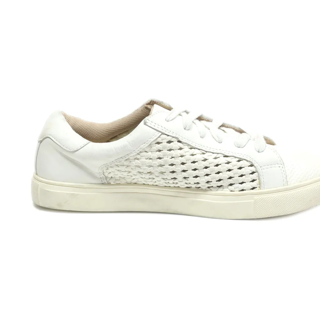 Damart Low-Top Sneakers Leather White Colour For Women