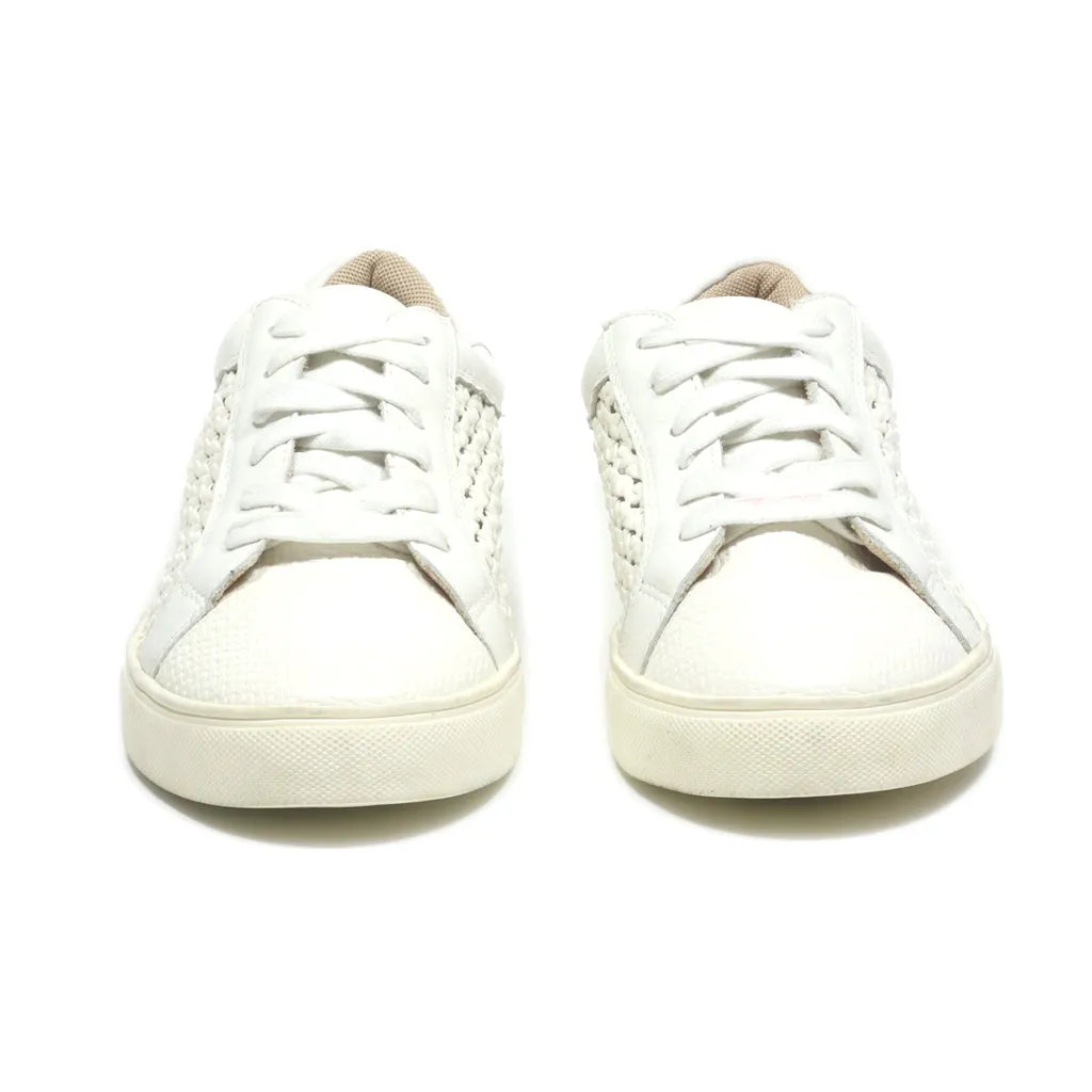 Damart Low-Top Sneakers Leather White Colour For Women
