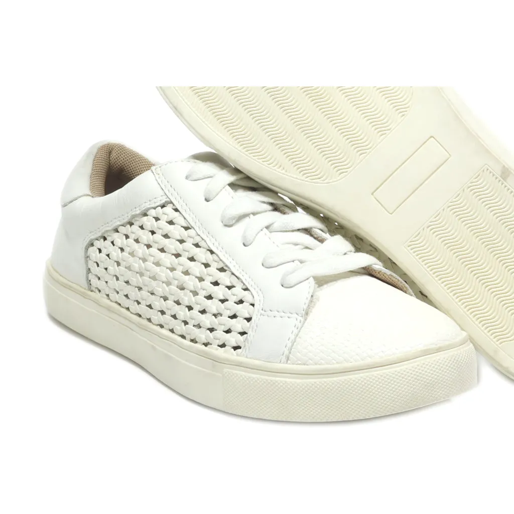 Damart Low-Top Sneakers Leather White Colour For Women