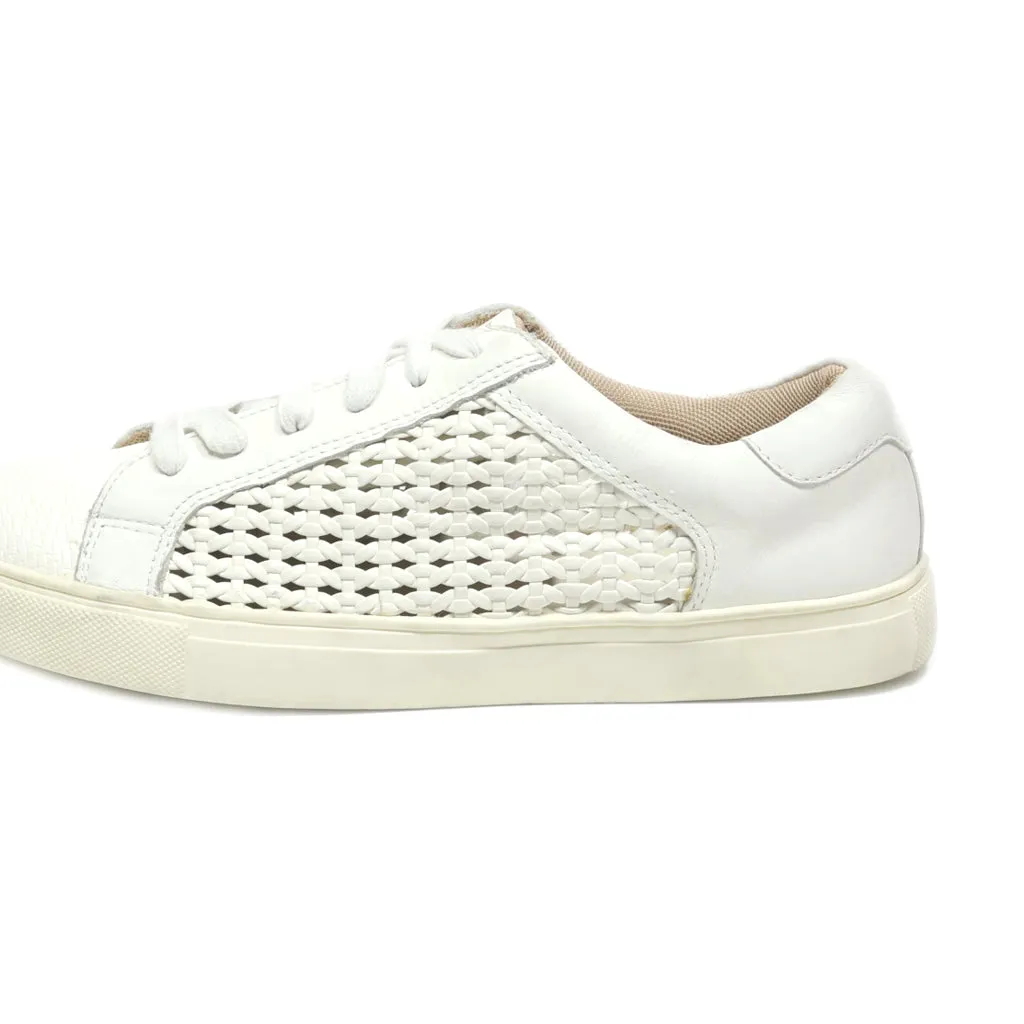 Damart Low-Top Sneakers Leather White Colour For Women