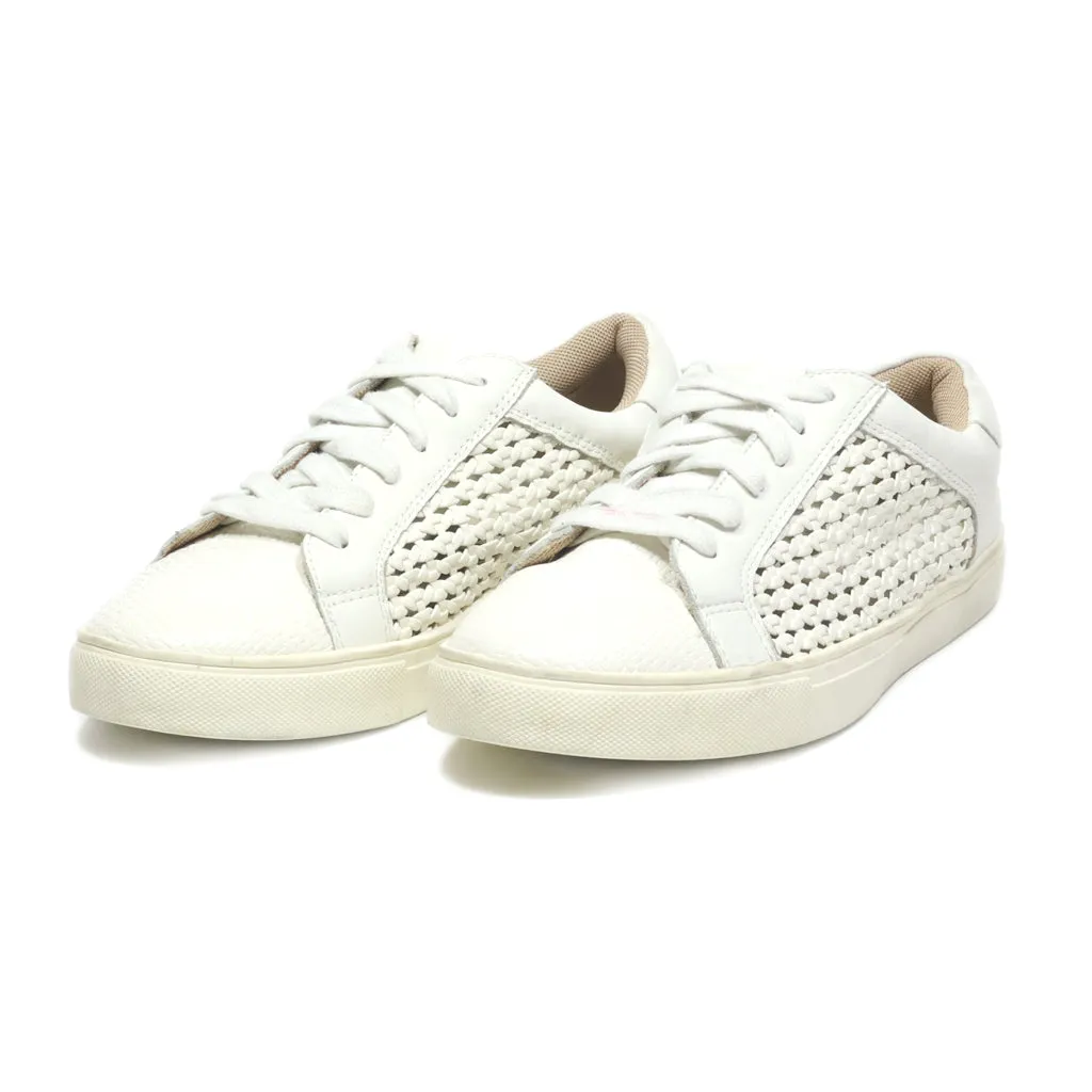 Damart Low-Top Sneakers Leather White Colour For Women