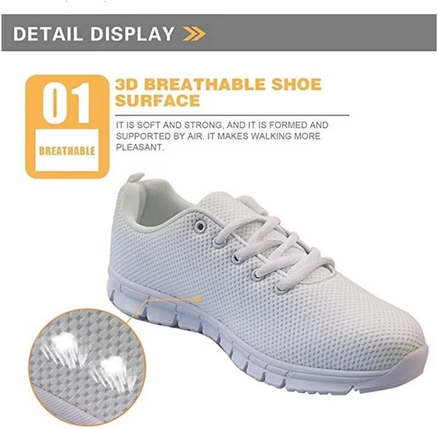 Jeiento Athletic Running Shoes for Men Women Non Slip Tennis Shoes Walking Sports Travel Jogging Shoes,Lightweight&Breathable Mesh Workout Casual Shoes