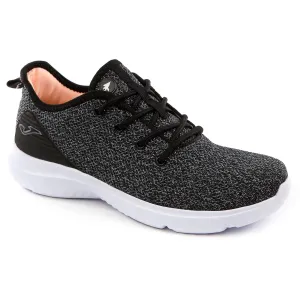 Joma Lady's trainer black knit with memory foam