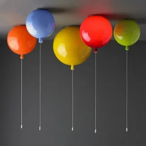 Kids Colourful Balloons Ceiling Light | Kids Room Decor Lights