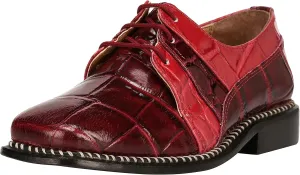 LIBERTYZENO Boys Crocodile Print & Plain Genuine Leather Kids & Toddlers Oxford Dress Shoes for Easter Gift