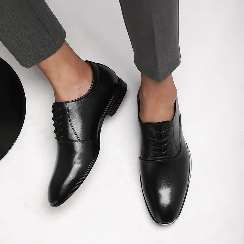 Luxury Oxford Genuine Leather Mens Shoes Brand Formal Shoes Top Quality Business Wedding Dress Italian Footwear Plus Size 49 50