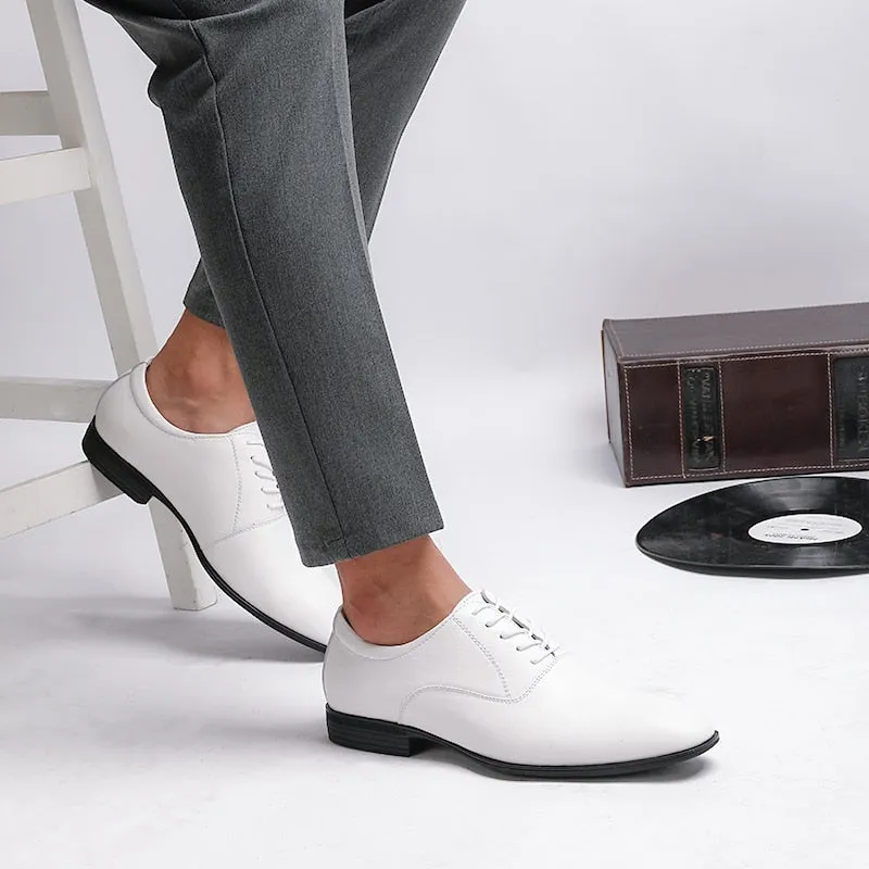 Luxury Oxford Genuine Leather Mens Shoes Brand Formal Shoes Top Quality Business Wedding Dress Italian Footwear Plus Size 49 50