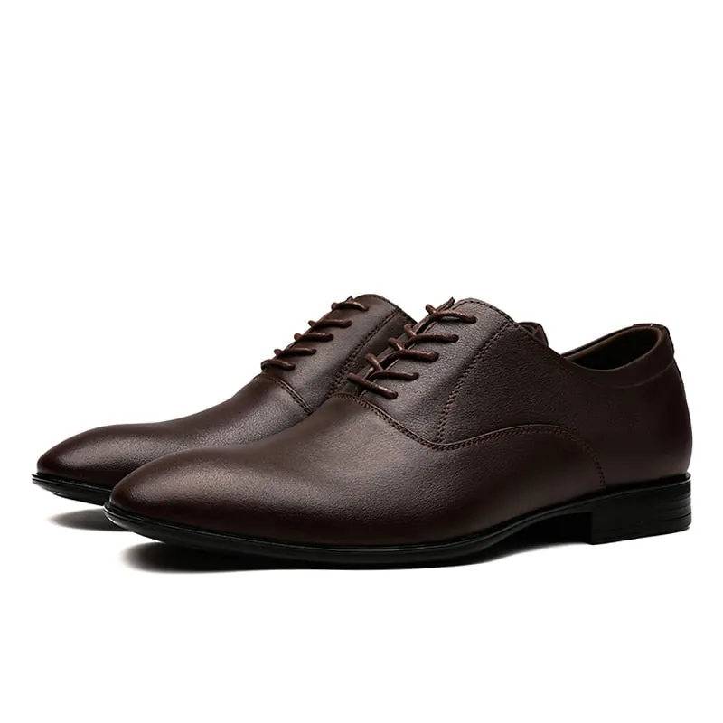 Luxury Oxford Genuine Leather Mens Shoes Brand Formal Shoes Top Quality Business Wedding Dress Italian Footwear Plus Size 49 50