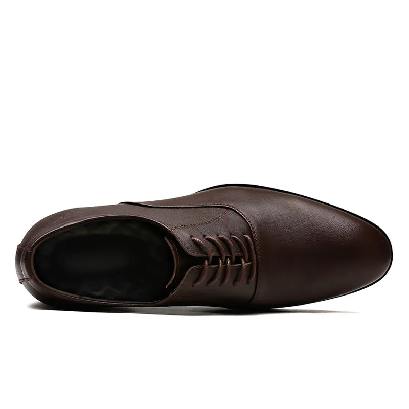 Luxury Oxford Genuine Leather Mens Shoes Brand Formal Shoes Top Quality Business Wedding Dress Italian Footwear Plus Size 49 50