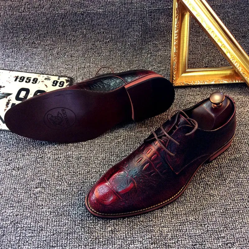 men's shoes pattern dress shoes instead of hair