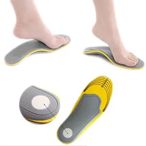 Orthotics Flat Foot Insole Dr.Pedi 3D Premium Comfortable Insole TPU Running Shoe Arch Support Inserts for Plantar Fasciitis Shock Absorption Pad Women Size