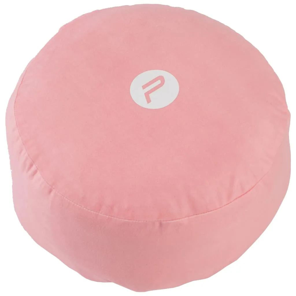 Pure2Improve Yoga Meditation Pillow Pink - Comfortable and Supportive – Enhance Your Yoga and Meditation Practice