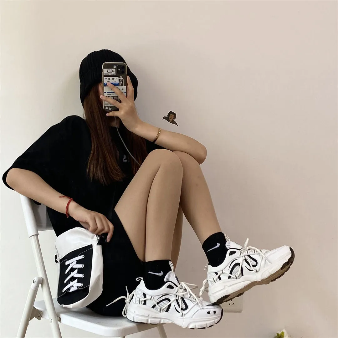 Sneakers Women  Fashion Platform Vulcanized Shoes 42 Autumn Breathable Women's Chunky Sneakers Size 41 Zapatillas Mujer