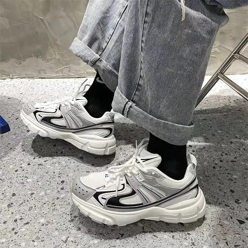 Sneakers Women  Fashion Platform Vulcanized Shoes 42 Autumn Breathable Women's Chunky Sneakers Size 41 Zapatillas Mujer