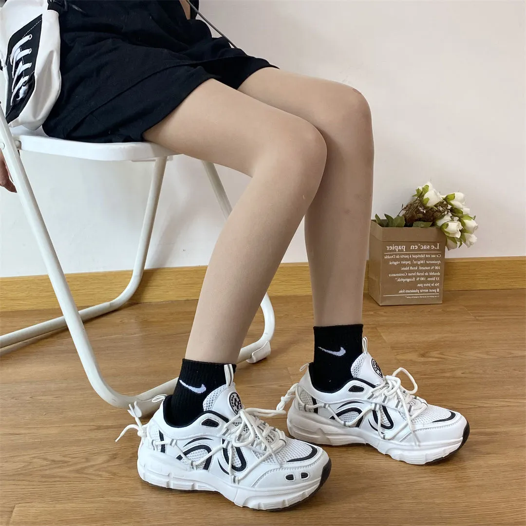 Sneakers Women  Fashion Platform Vulcanized Shoes 42 Autumn Breathable Women's Chunky Sneakers Size 41 Zapatillas Mujer