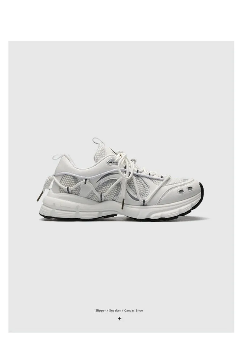 Sneakers Women  Fashion Platform Vulcanized Shoes 42 Autumn Breathable Women's Chunky Sneakers Size 41 Zapatillas Mujer