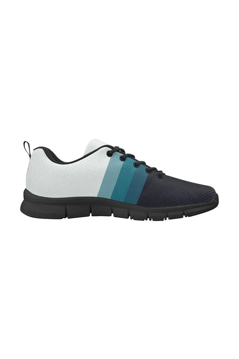 swimsuit3band2 Men's Breathable Running Shoes (Model 055)