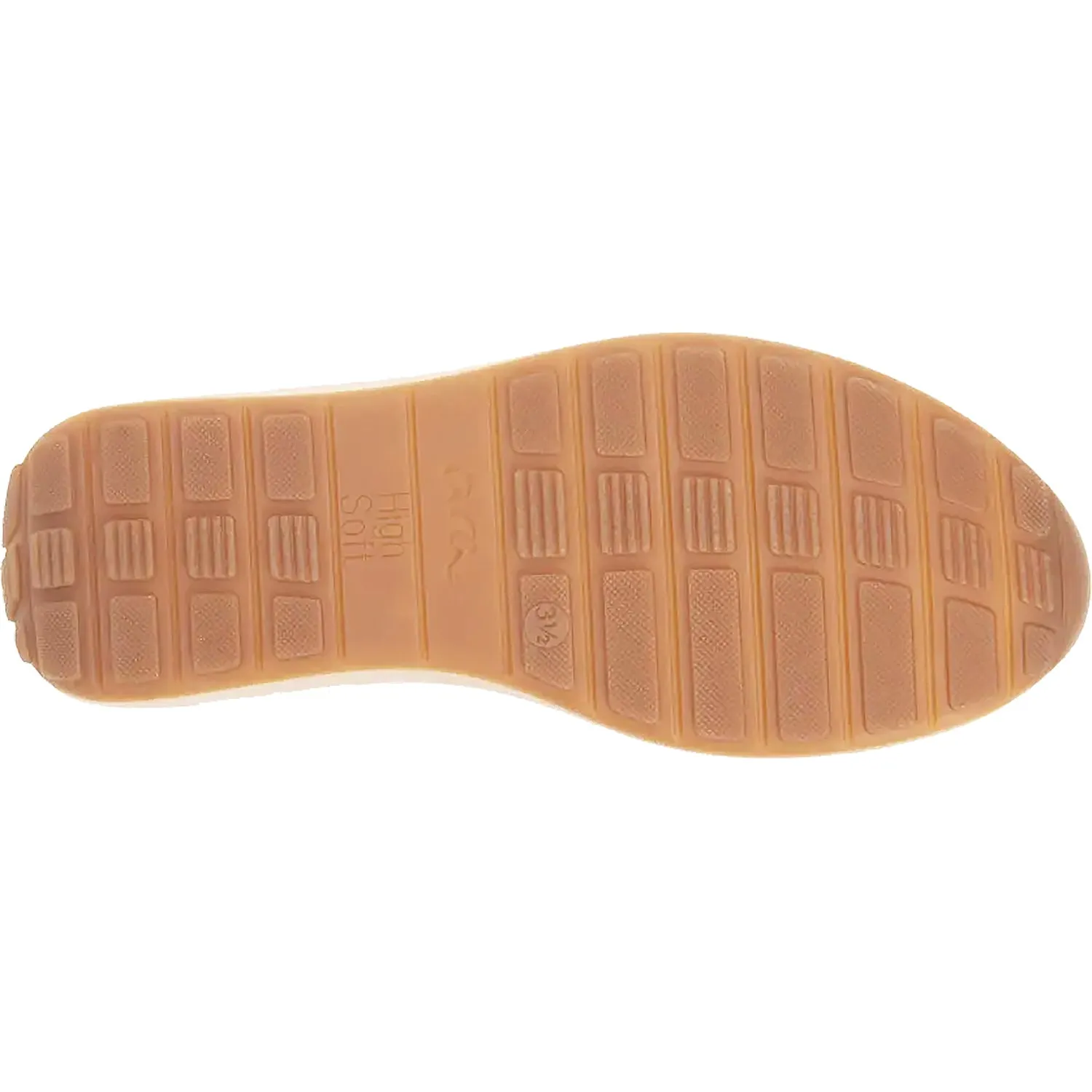 Women's Ara Ollie White/Gold Leather