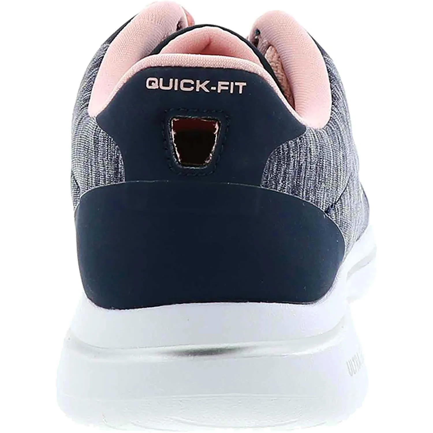 Women's Skechers GOwalk 5 True Navy/Pink Fabric Mesh