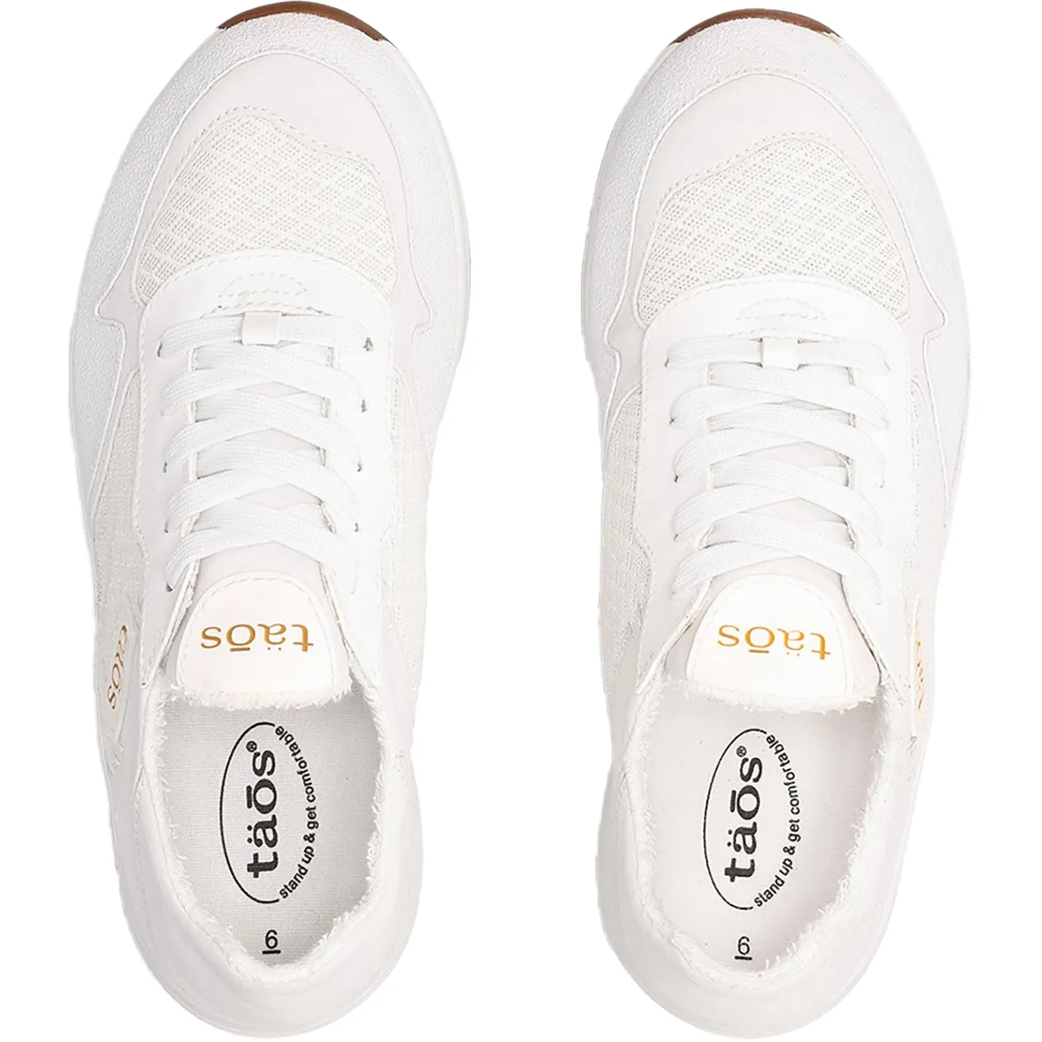Women's Taos Direction White/White Nylon/Mesh