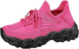 Womens Tennis Shoes Summer Slip On Mesh Breathable Walking Sneakers Comfortable Arch Support Orthopedic Sneakers Non-Slip Nurse Babe Shoes Fashion Outdoor Running Trainer